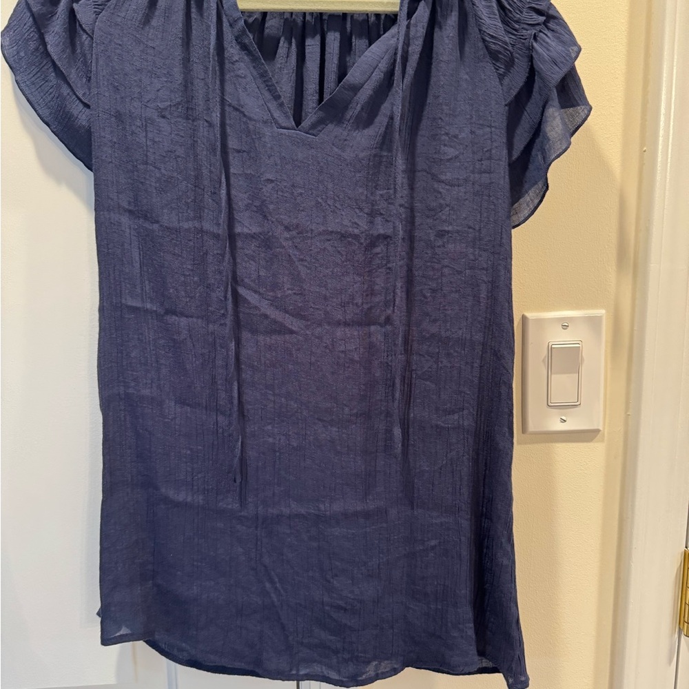 Amazon Deep Blue Women's Blouse